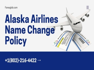 alaska airlines name change policy