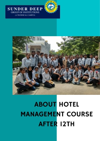 Best Hotel Management College in UP | Top IHM Colleges in Ghaziabad