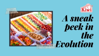 Candies: A sneak peek in the evolution - Kiwi Foods