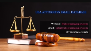 USA Attorneys Email Database