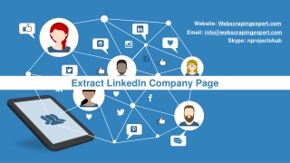 Extract LinkedIn Company Page