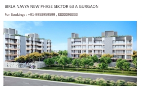 Birla Navya New Phase Sector 63 A 3 Bhk Price, Birla Navya New Phase Nri Booking