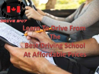 MTO approved driving school in woodbridge