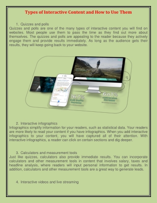 Types of Interactive Content and How to Use Them