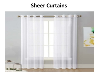 Sheer Curtains