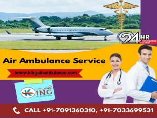 King Air Ambulance Service in Delhi- Top-Class Medical Equipment