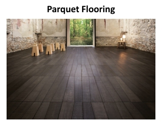 Parquet Flooring