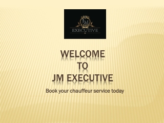 Find Professional Chauffeur services in UK