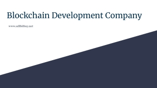 Blockchain Development Company