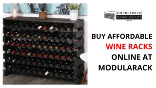 Buy Affordable Wine Racks Online at Modularack