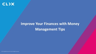 Improve Your Finances with Money Management Tips