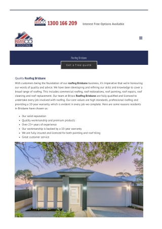 Roofing Brisbane