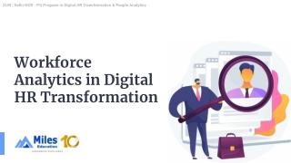 Workforce Analytics in Digital HR Transformation