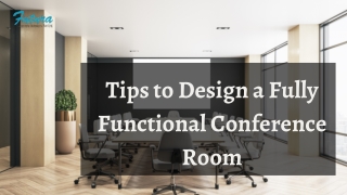 Tips to Design a Fully Functional Conference Room