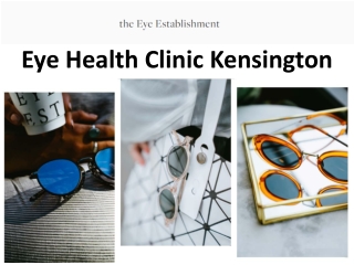 Eye Health Clinic Kensington