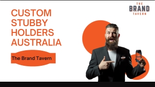 Custom Stubby Holders in Australia | The Brand Tavern