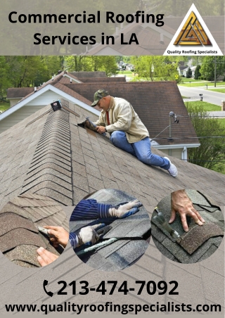 Commercial Roofing Services in LA  |  Quality Roofing Specialists