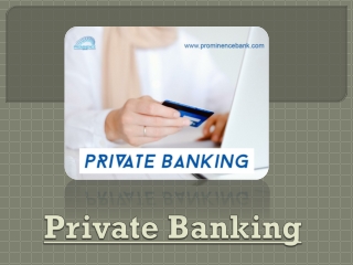 Definition Of Private Banking - Understand what It Is