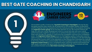 Best GATE Coaching In Chandigarh - Engineers Career Group