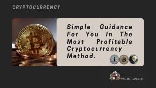 Guidance For Cryptocurrency | Valiant Markets