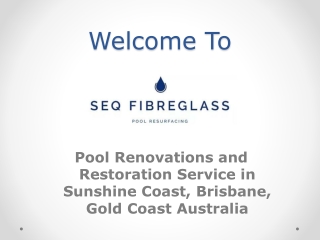 Pool Restoration Brisbane