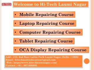 Tablet repairing course in Delhi