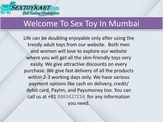 Welcome To Sex Toy In Mumbai - Sextoykart