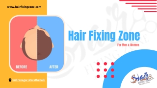 Get the Best Hair Fixing Services at Indiranagar