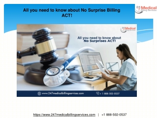 All you need to know about No Surprise Billing ACT