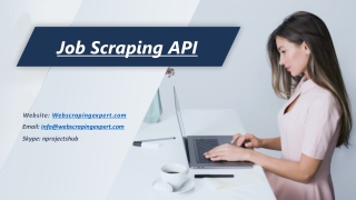 Job Scraping API