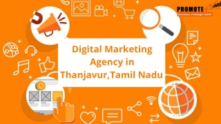 Digital Marketing Agency in Thanjavur,Tamil Nadu