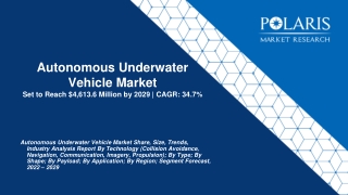 Autonomous Underwater Vehicle Market