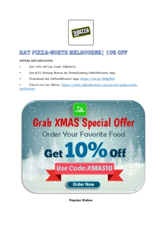 Eat Pizza