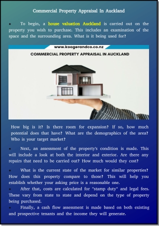 best commercial property valuation in auckland