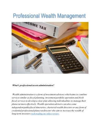 Professional Wealth Management