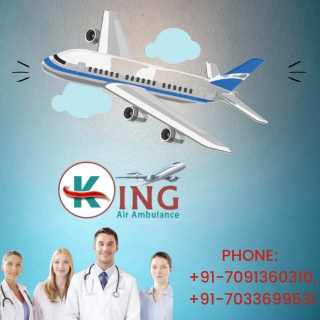 King Air Ambulance Ranchi to Delhi & Kolkata Hire for the Safest Medevac