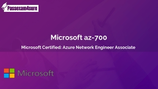 New Year 30% Discount Offer on Microsoft az-700 Exam Dumps