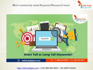 Most commonly used Keyword Research tools