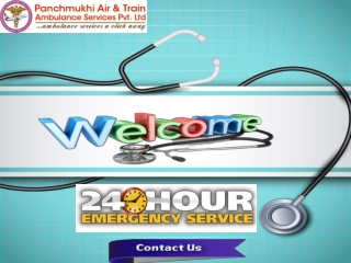 Easily Get Life-Support Emergency Air Ambulance Service in Bhopal by Panchmukhi