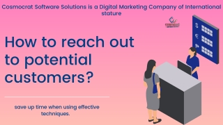 How to reach out to potential customers