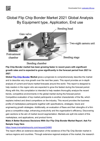 Global Flip Chip Bonder Market 2021 Global Analysis By Equipment type, Applicati