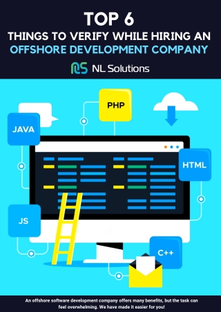 #6 Things To Consider While Hiring An Offshore Development Company