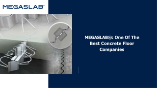 Get In Touch With MEGASLAB® For The Best Slab System