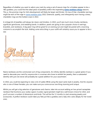 25 Surprising Facts About cheap nameplate necklace