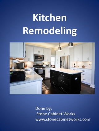 Kitchen Remodeling