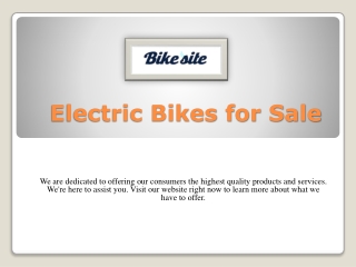 Folding Electric Bikes Australia