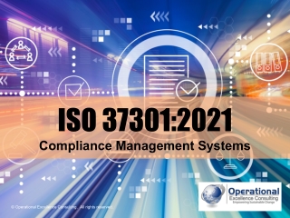 ISO 37301:2021 (Compliance Management Systems) Awareness Training