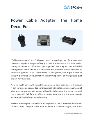 Power Cable Adapter_ The Home Decor Edit