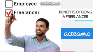 Benefits of being a freelancer