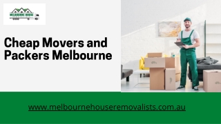 Cheap Movers and Packers Melbourne | Melbourne House Removalists